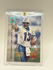 RARE Signed 1998 Playoff Milestones Dan Marino autographed football card #12
