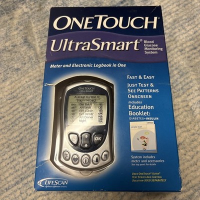 Sealed OneTouch UltraSmart Blood Glucose Monitoring System Meter/Log