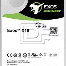 Seagate EXOS X16 14TB 7.2K 12G SAS 3.5" SAS Hard Drive ST14000NM004G