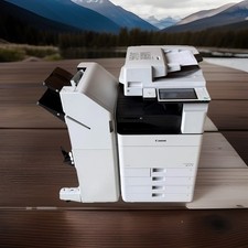 Canon C5535i Multifunktionssystem Scanner Kopierer Kopierer Booklet Finisher