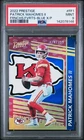 2022 PANINI PRESTIGE FRANCHISE FAVORITES #FF1 PATRICK MAHOMES II 70/299 PSA 9