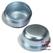 2pcs 1.98'' Trailer Hub Dust Caps,Bearing Center Replacement Trailer