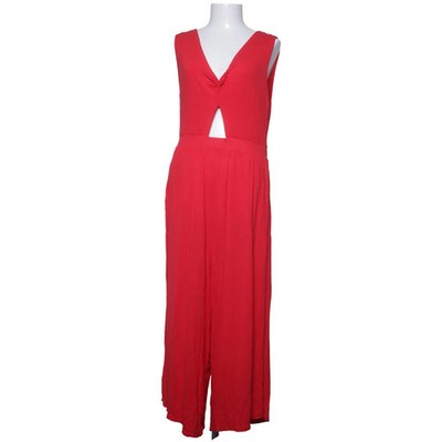 No Boundaries, Jumpsuit, Größe: XL, Rot, Elasthan/Viskose, Einfarbig, Damen #tpo