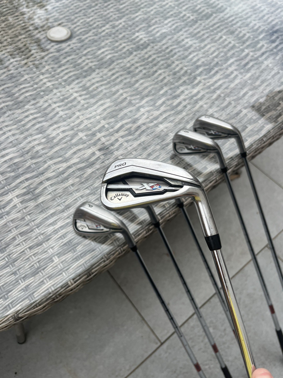 callaway xr pro iron set