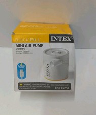 Intex Quick Fill Cylinder Mini Rechargeable Air Pump