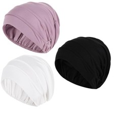 3Pack Beanie Chemo Headwear Soft Cancer Caps Hats Head Cover for Hair Loss ...
