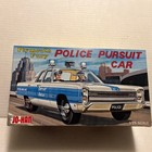 Plymouth Fury Police Pursuit Car Plastic Model By Johan 1/25 Scale
