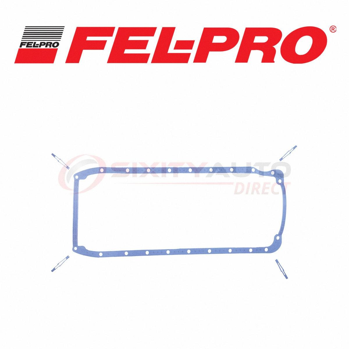 Fel-Pro Oil Pan Gasket Set for 1973-1974 GMC G35 G3500 Van 7.4L V8 - Engine yr