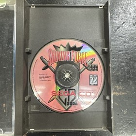 Shining Force CD Sega CD Complete With Damaged Manual And Case With Foam
