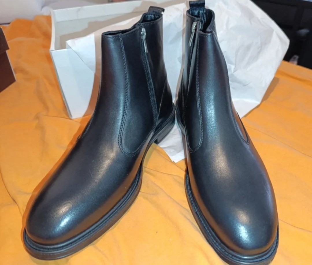 Botines Negros Adam Estilo Chelsea Talla 41