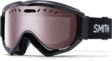 SMITH Optics Knowledge OTG Snow Winter Goggle for Adult - Black, Ignitor Mirror