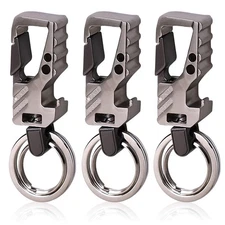 3 Pack Car Key Chain Bottle Opener Keychain for Men and Women