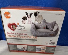 K&H Mothers Heartbeat Heated Dog Puppy Pet Bed Small 11” X 13”