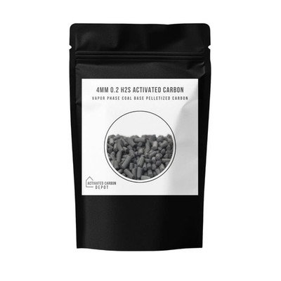 4mm 0.2 H2S Vapor Phase Coal-Based Pelletized Activated Carbon