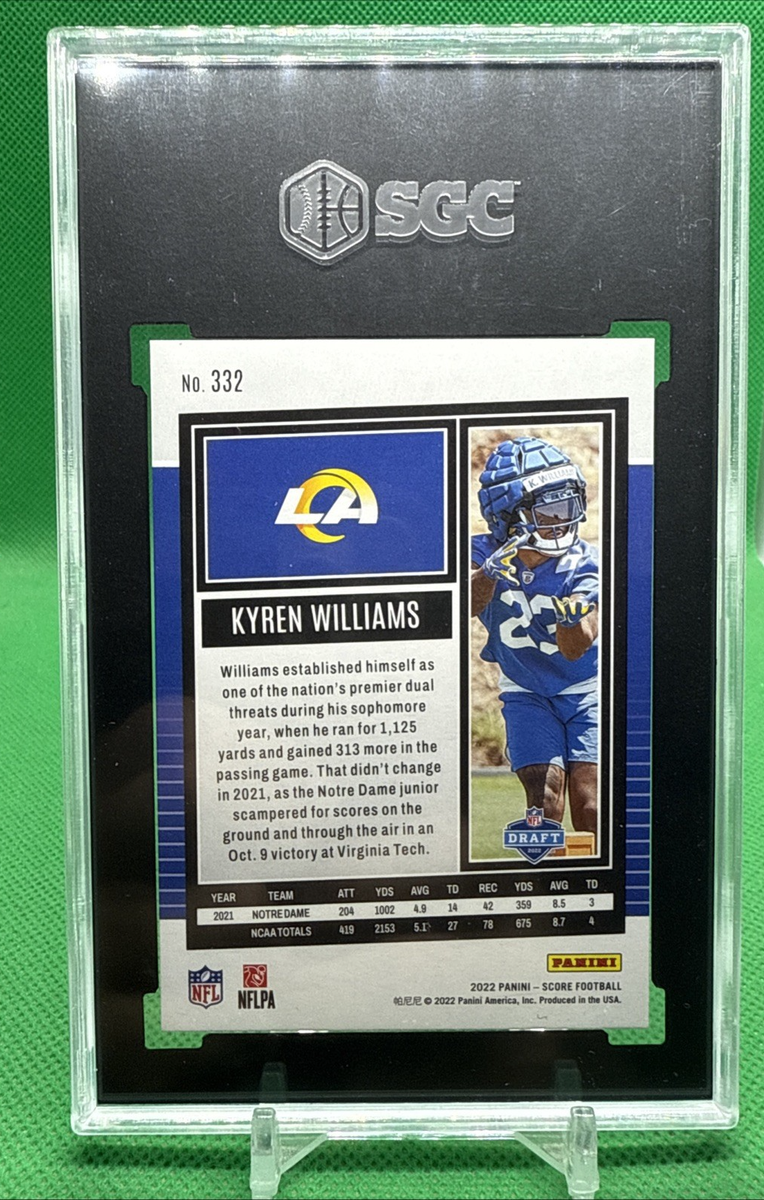 2022 Score - Rookies Kyren Williams #332 Stars /399 (RC) for sale