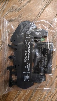 2 units crydom DRA1-CXE240D5R SENSATA TECHNOLOGIES relay ssr solid state