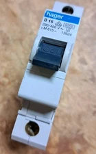 Hager M615 13624 B16A Circuit Breaker Circuit Breaker B16 MB116
