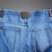 KARL KANI Vintage 90's Metal Hardware Detail High Waisted Pleated Denim Jeans