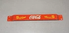 VINTAGE 32” COKE COLA SODA DOOR PUSH BAR PORCELAIN SIGN CAR GAS OIL