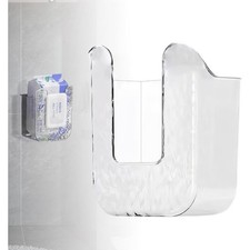 Wall Mounted Flushable Wipes Dispenser Holder Non-Slip Bathroom Tissue Box