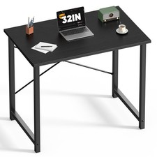 DUMOS 32 Inch Office Small Computer Desk Modern Simple Style Writing Study Wo...