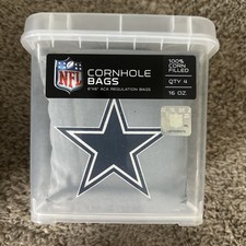 Dallas Cowboy Cornhole Bean Bags 4 ACA Regula...