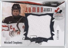 2015 Upper Deck Team Canada Juniors Jumbo Jersey 127/199 Mitchell Stephens t4m