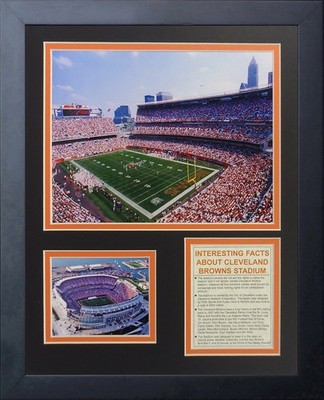 Cleveland Browns Stadium- The Dawg Pound Collectible | Framed Photo Collage W...