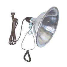 Clamp Lamp Light with Aluminum Reflector; 150W; UL Listed; 6- Foot Cord
