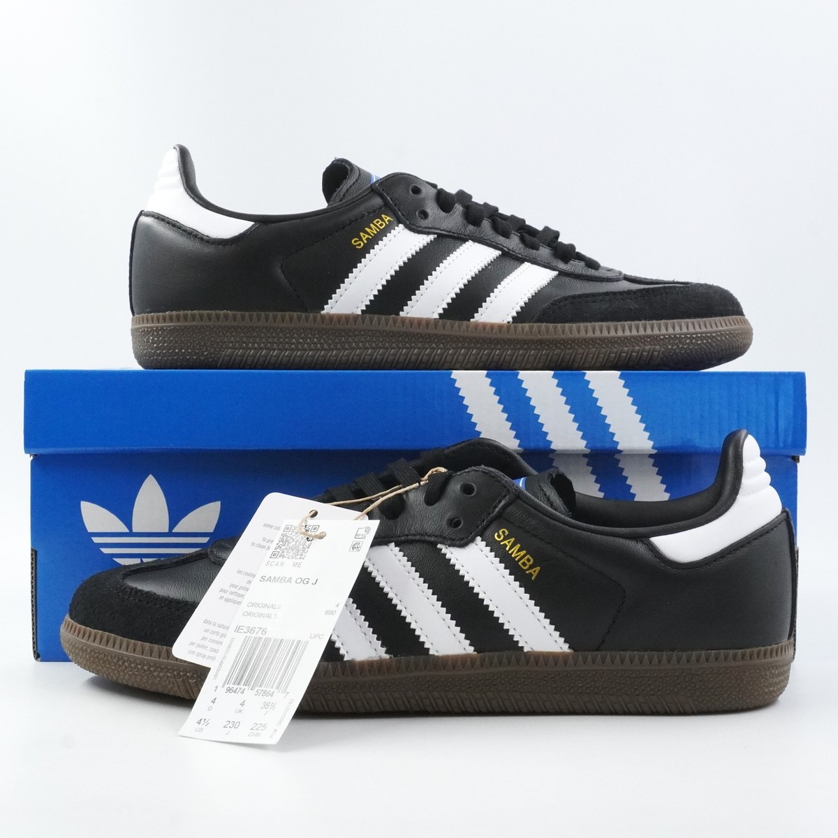 adidas Samba OG IE3676 Sneakers in Core Black/Cloud White/Gum