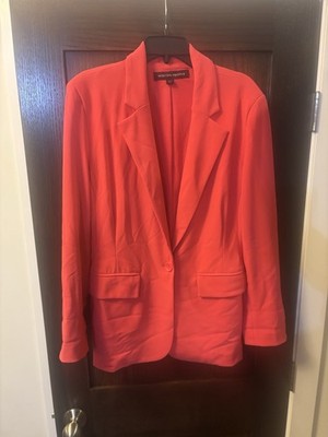 Boston Proper Women s Blazer, Pink, Size 18