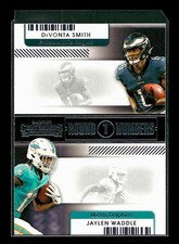 DeVonta Smith / Jaylen Waddle 2021 Panini Contenders #RN-DSM Round Numbers
