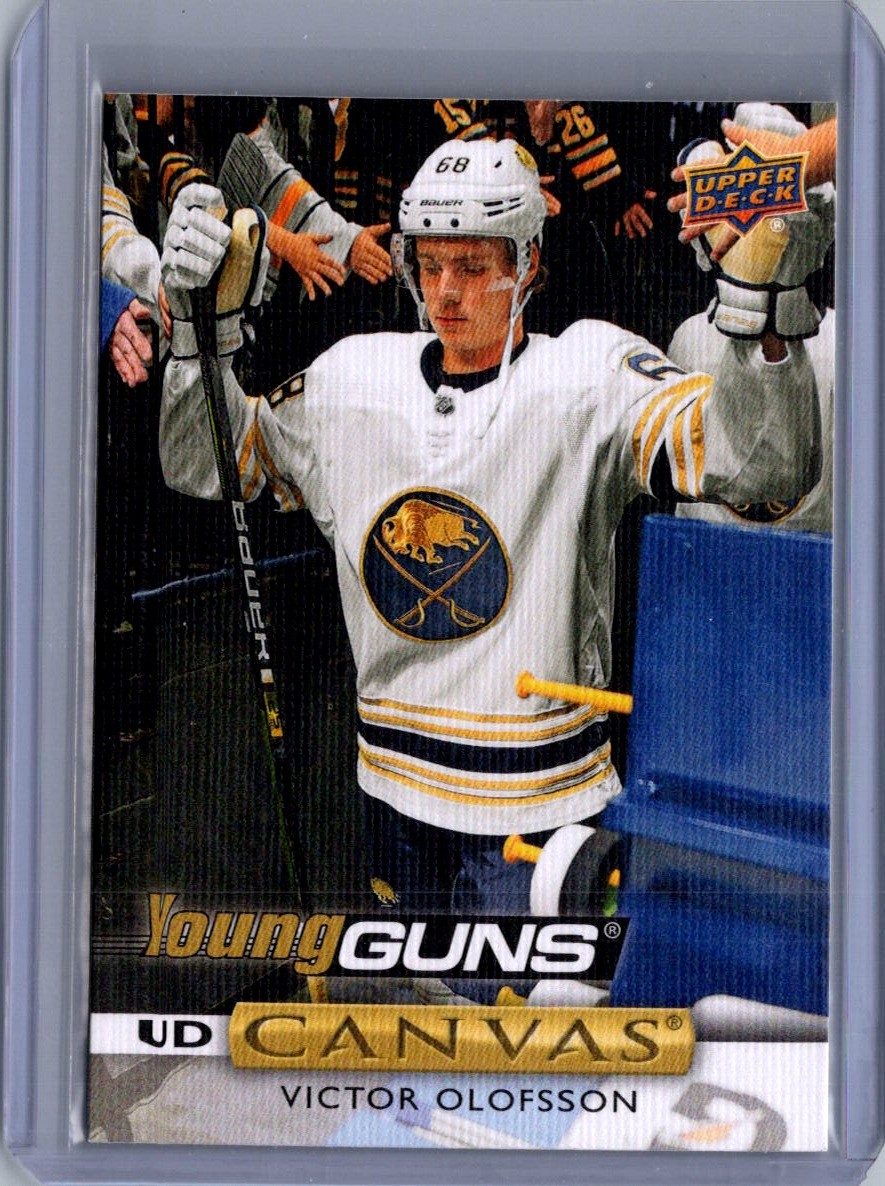 2019-20 Upper Deck #C93 Victor Olofsson UD Canvas Young Guns