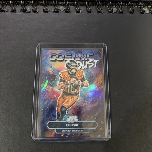 2025 Topps Cosmic Chrome Bo Nix Base (RAW)