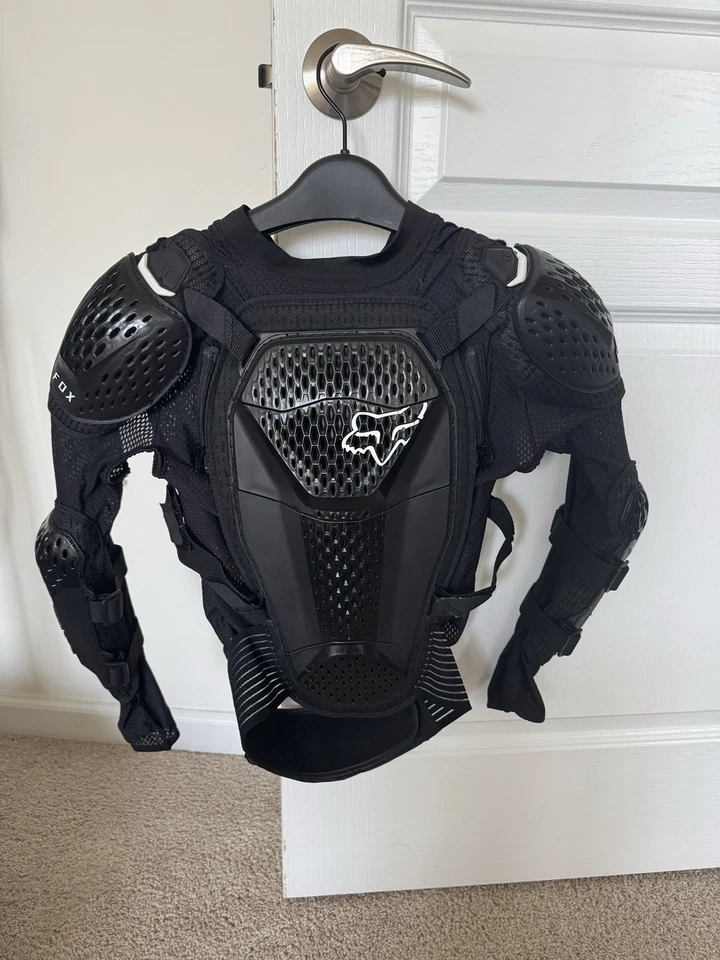 Jaqueta protetora de peito FOX Racing Youth Titan esporte nunca usada, nova sem etiquetas - Imagem 2 de 4