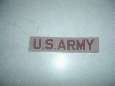 MILITARY PATCH US ARMY NAME TAPE TAG DESERT TAN SEW ON FOR DESERT CAMO SYNTHETIC