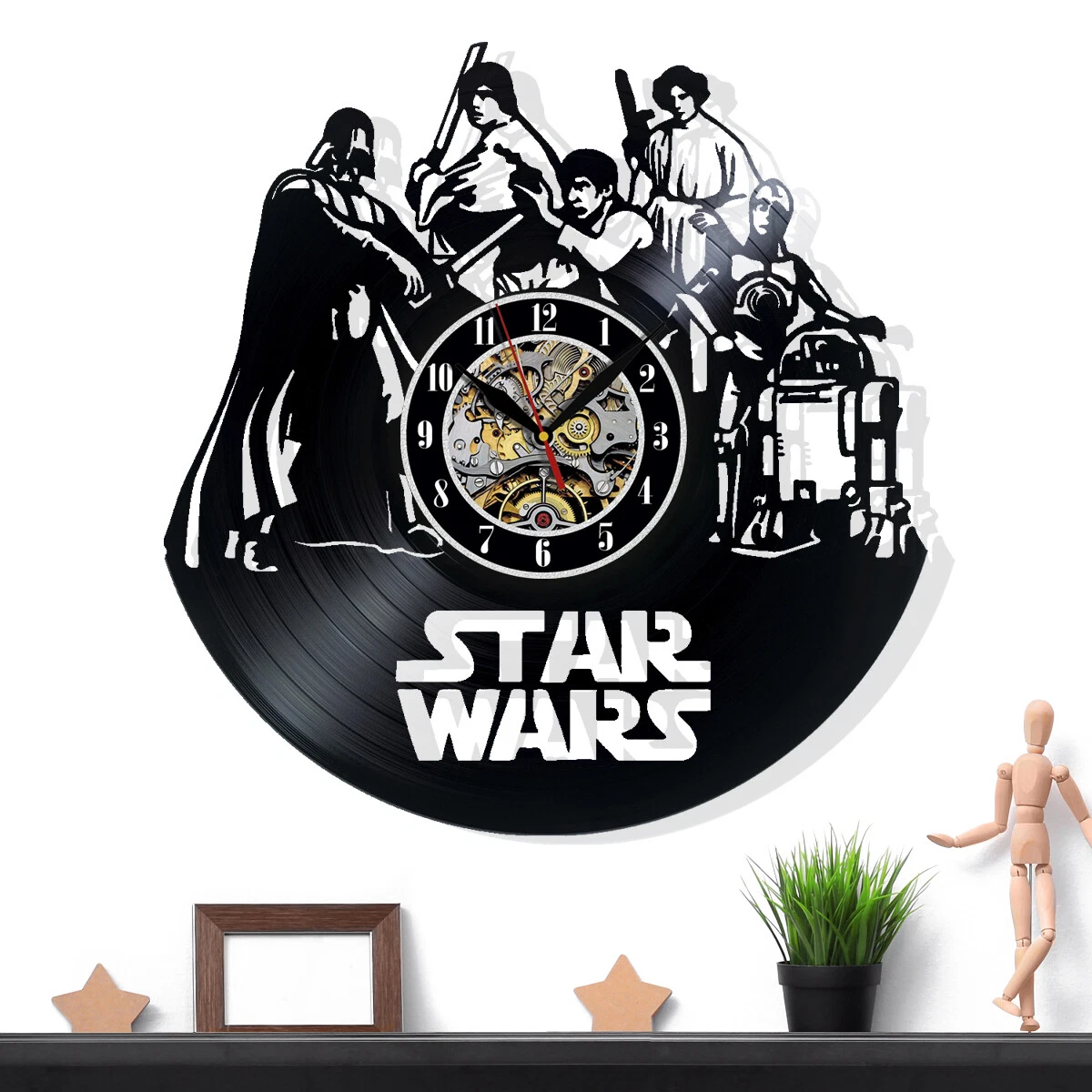 Star Wars - Todesstern Glow In The Dark Wanduhr | Elbenwald