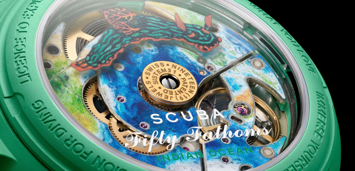 Swatch X Blancpain Indian OCEAN -Bioceramic Scuba Fifty