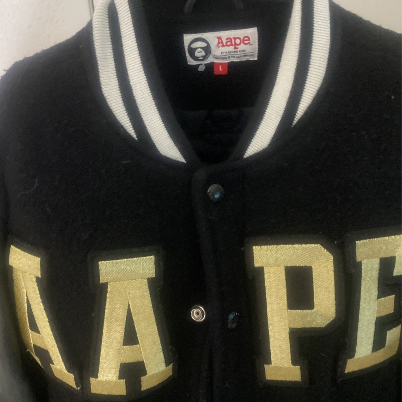 A bathing Aape Wool Varsity jacket - image 2