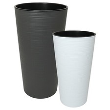 Vaso Di Fiori Lilia Strip Con Inserto Per Piante 3 Dimensioni 2 Colori