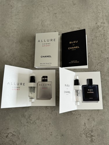 ๐โค๏ธ4 X HIGH END Designer Mens Perfume Vials New๐ - Picture 3 of 5