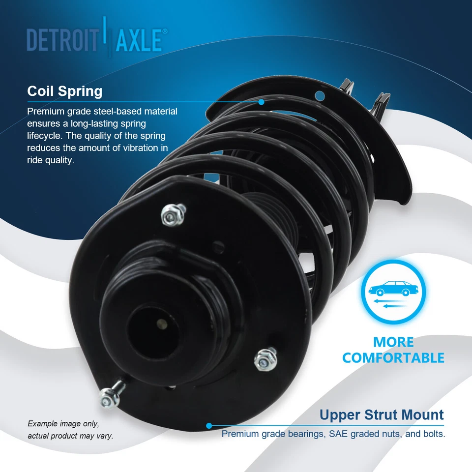 Front Struts Lower Control Arms Tie Rod Sway Bar for 2004-2008 Chrysler Pacifica - Изображение 3 из 4