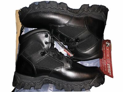 Rocky Alphaforce Roun Toe Waterproof Duty Boot Color BLACK  display picture 2