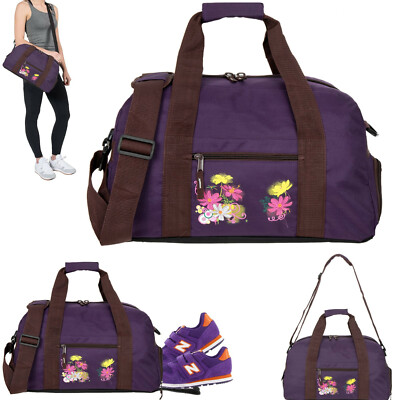 Sporttasche Mädchen Elephant Sport Tasche Schufach Fitness klein 11492 Violetta
