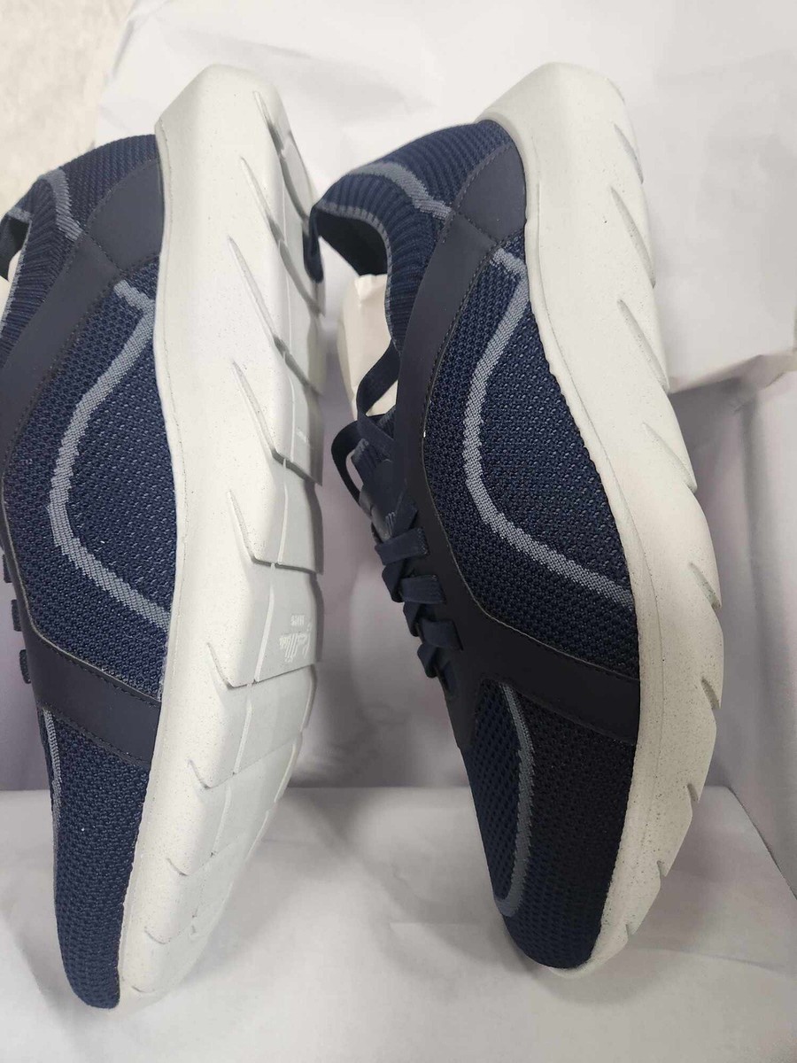 Good Man Brand GMB Knit Trainer Sneakers Sky Captain Blue Sz  display picture 1
