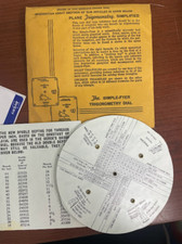 DEREK'S GAUGE DIAL TO REF NATURAL TRIGNOMETRIC FUNTIONS AND OTHER TABLES