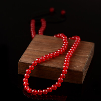 21'' Fashion Men Women Lava Tigers Eye Yoga 6mm Bead Necklace Gemstone Bracelets