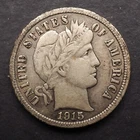1915 ***P*** BARBER DIME **NICE COIN!** FREE SHIPPING! M4992