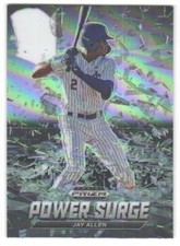 2021 Panini Prizm Draft Picks Jay Allen #PS-JA Power Surge Silver Prizm