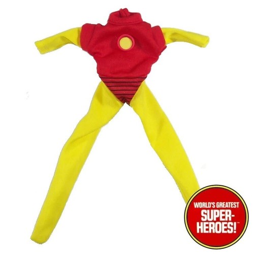Mego Iron Man Outfit Bodysuit Repro For 8” Figure WGSH Custom Parts Lot